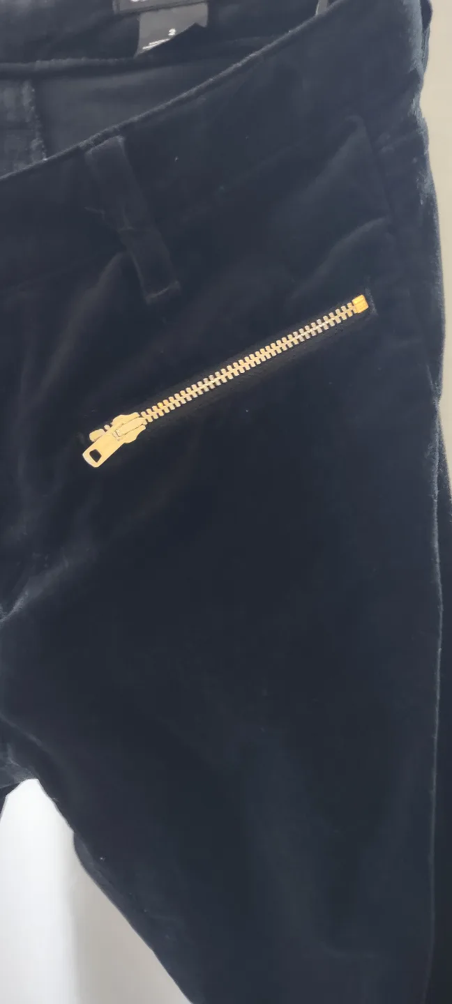 Club Monaco Black corduroy  Pants image indicator(4)