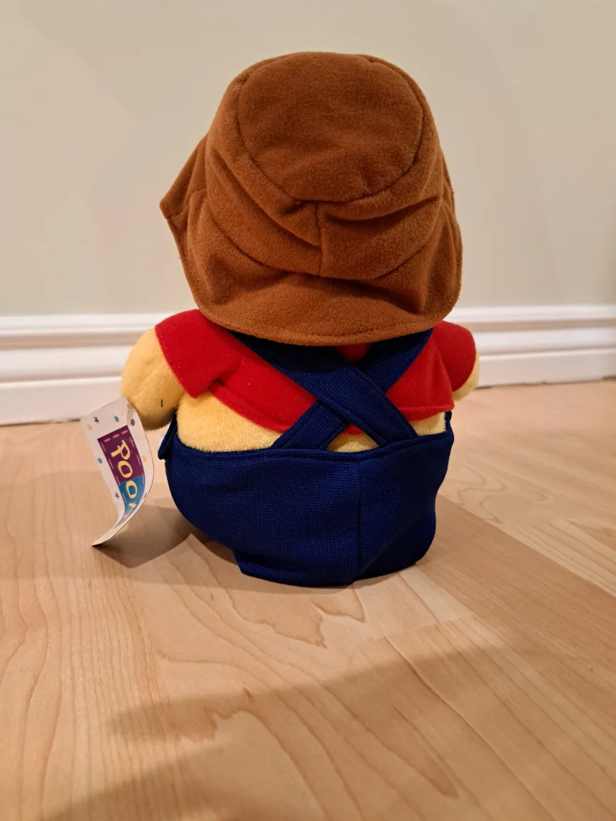 9" Vintage Winnie the Pooh Plush Toy image indicator(4)