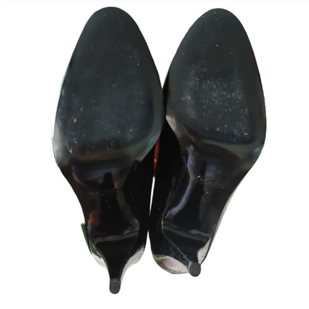Coach Black Patent Leather Heels image indicator(3)