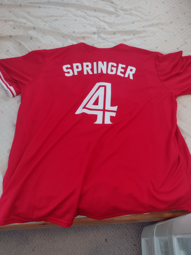 Toronto Blue Jays #4 Springer Jersey XL - photo 2
