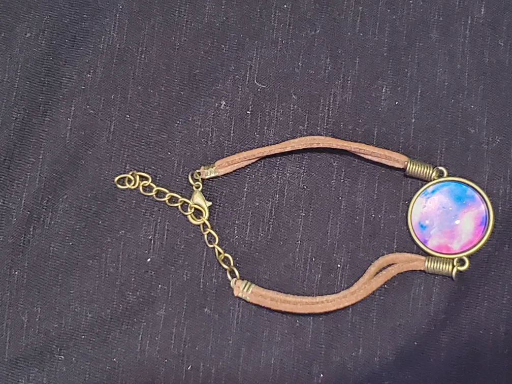 Galaxy Glass Cabochon Bracelet image indicator(5)