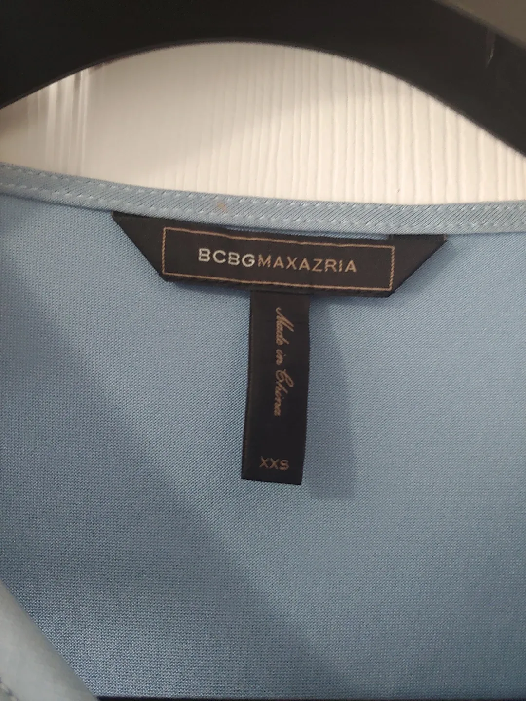 BCBGMAXAZRIA Light Blue Top image indicator(2)