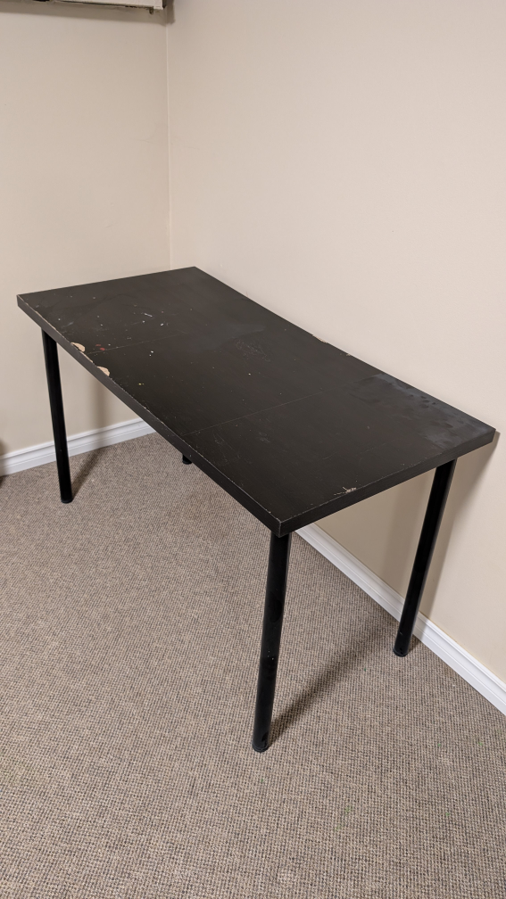 IKEA LINNMON Desk - Black