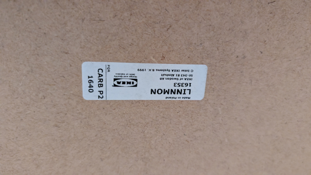 IKEA LINNMON Desk - Black - photo 2