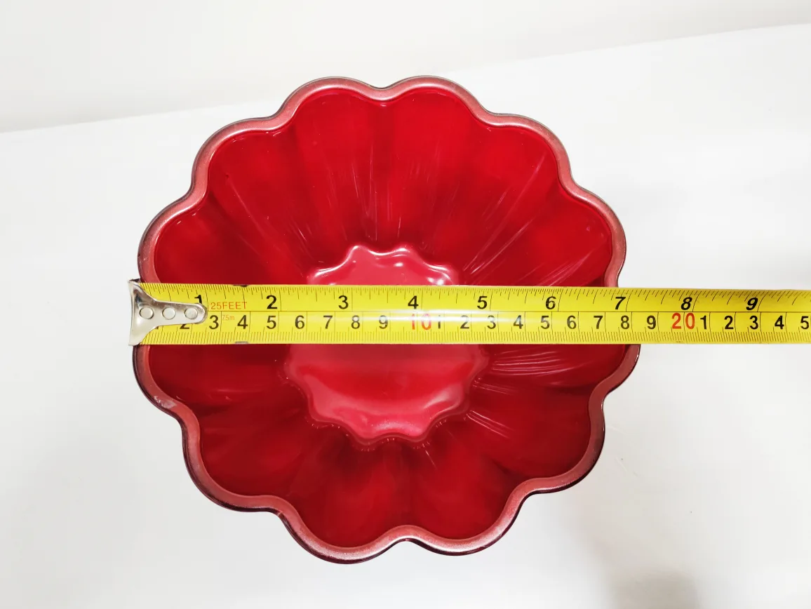 Tall Dark Blue Glass Vase & decor image indicator(7)