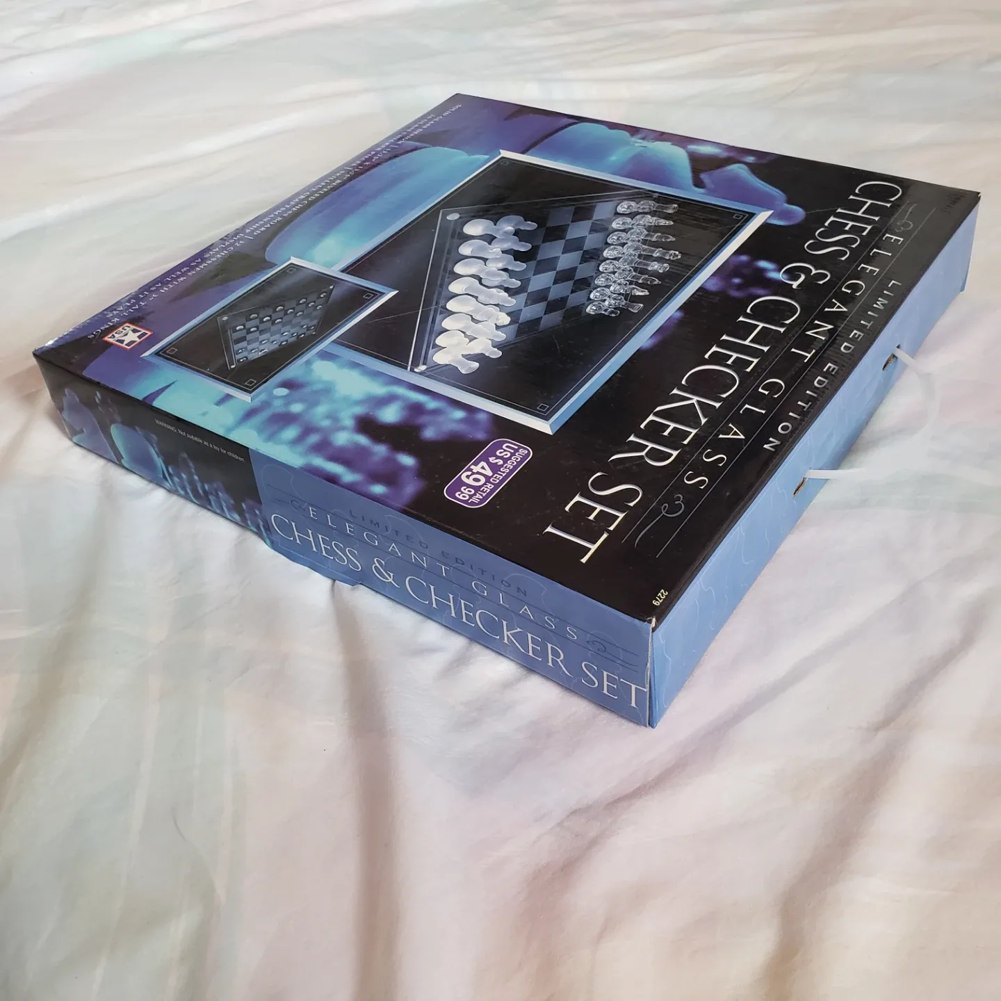 🆕Glass Chess & Checker Set (Limited Edition) image indicator(4)