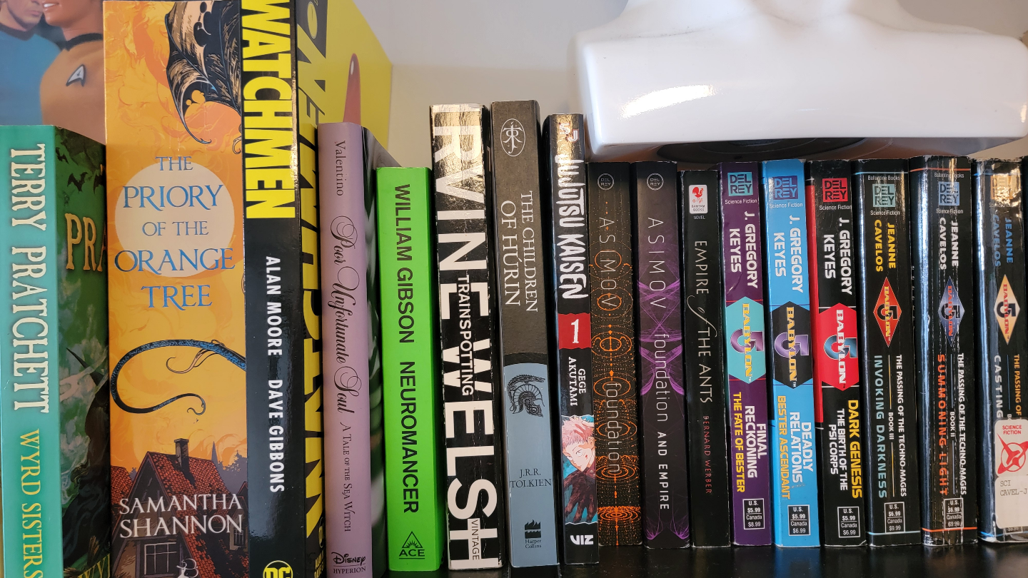 Large Collection of Fantasy and Sci-Fi Books - photo 4