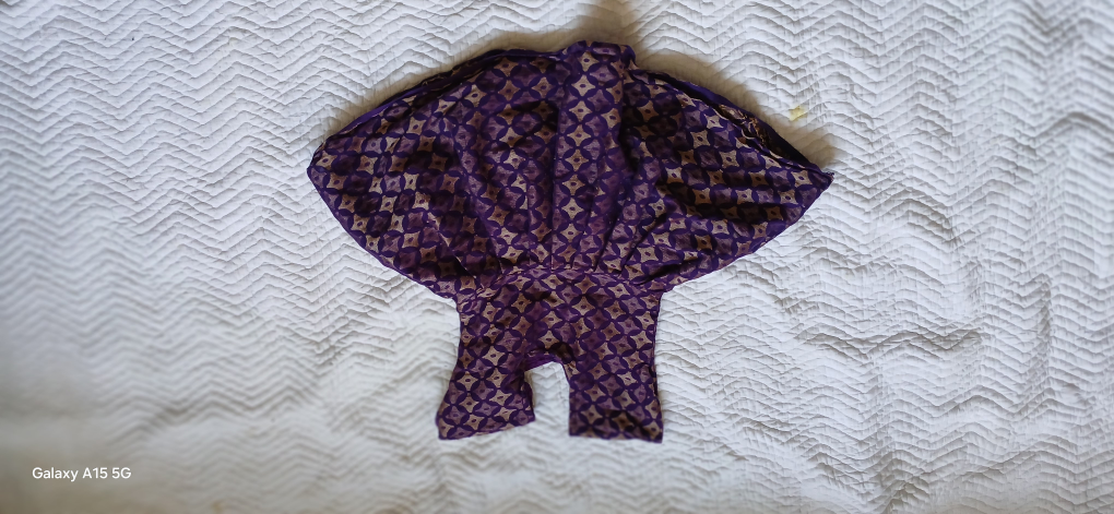 Adorable Purple and Gold Baby Girl Dress