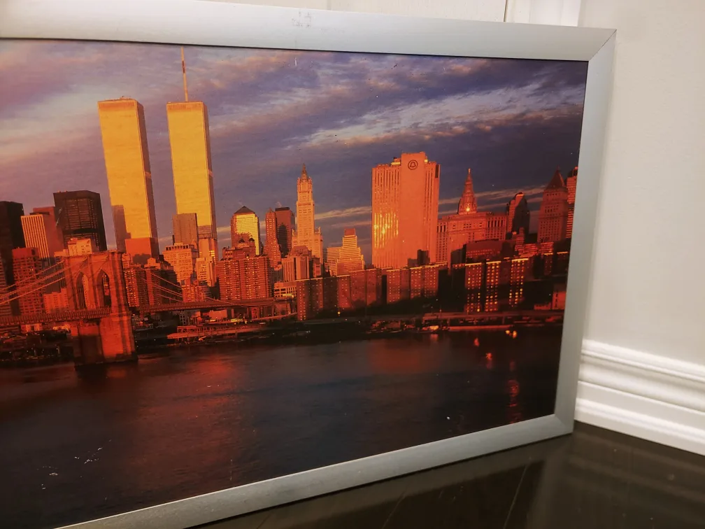 World trade Center New York City portrait 47x17 inches wall art image indicator(4)