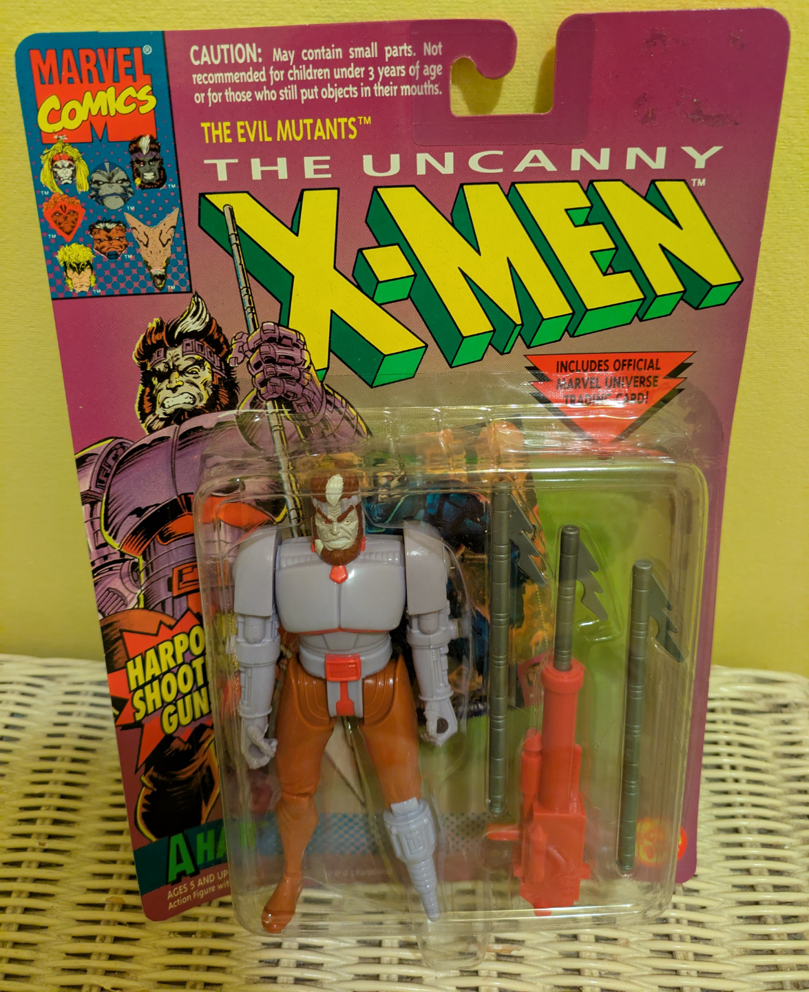 Vintage Marvel Comics Uncanny X-Men Ahab Action Figure