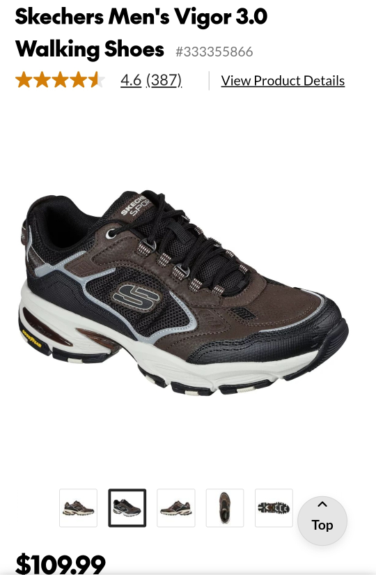 Men's Skechers Vigor 3.0 Walking Shoes - photo 3