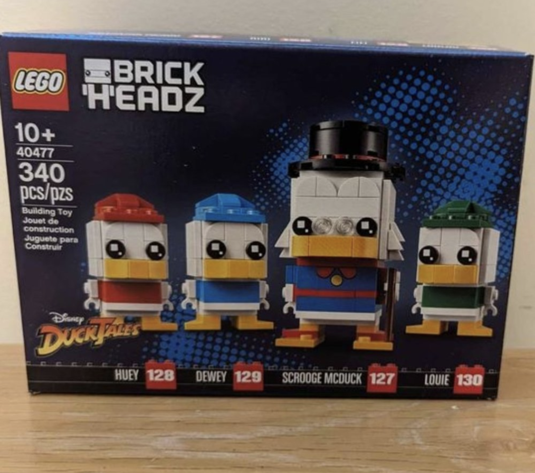 LEGO BrickHeadz Disney DuckTales Scrooge McDuck and the nephews