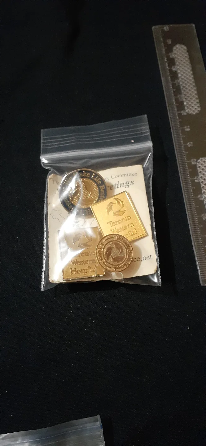 Assorted Gold Lapel Pins & Badges image indicator(3)