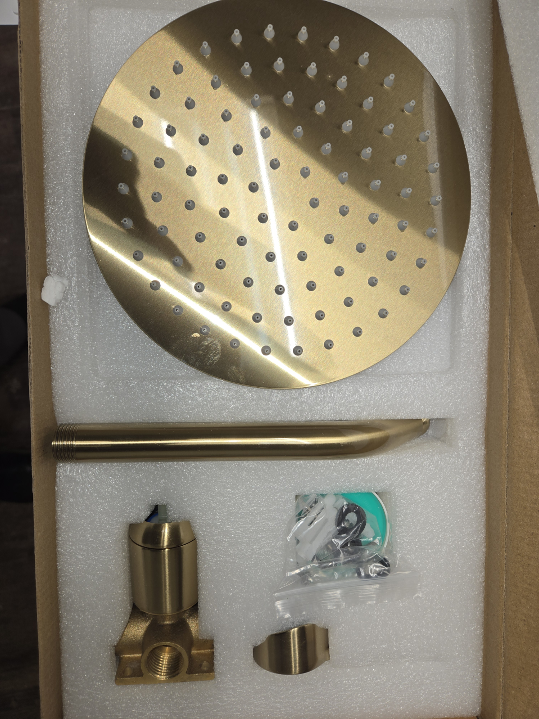 Luxury Concealed Shower System - Gold - photo 2
