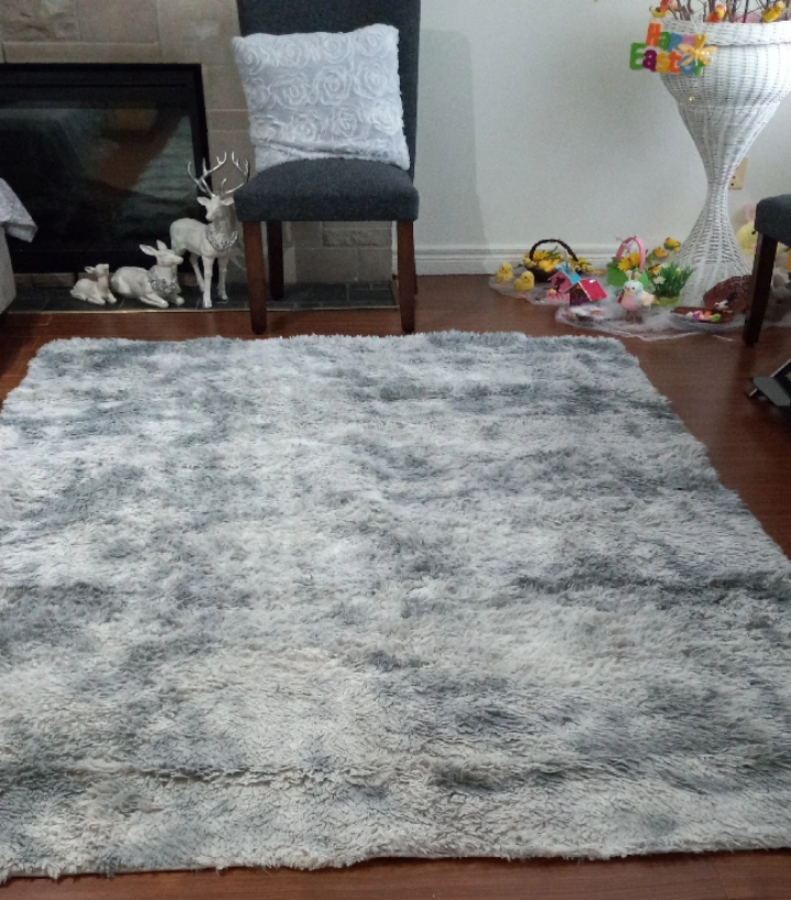 Grey Shag Rug