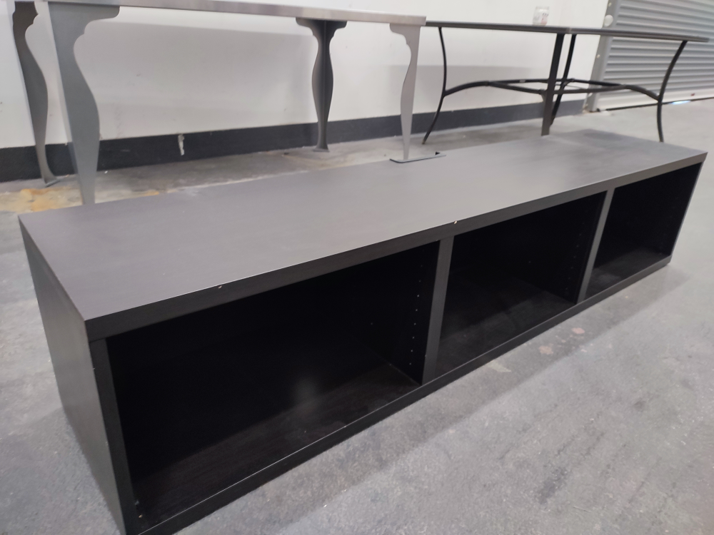 Black Media Console (TV Stand)
