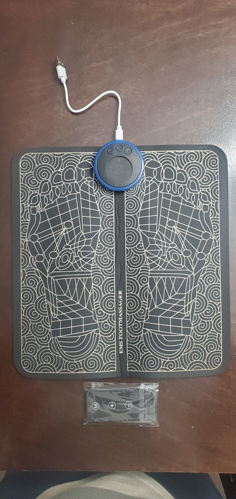 EMS Foot Massager Mat with 8 Modes and 19 Levels