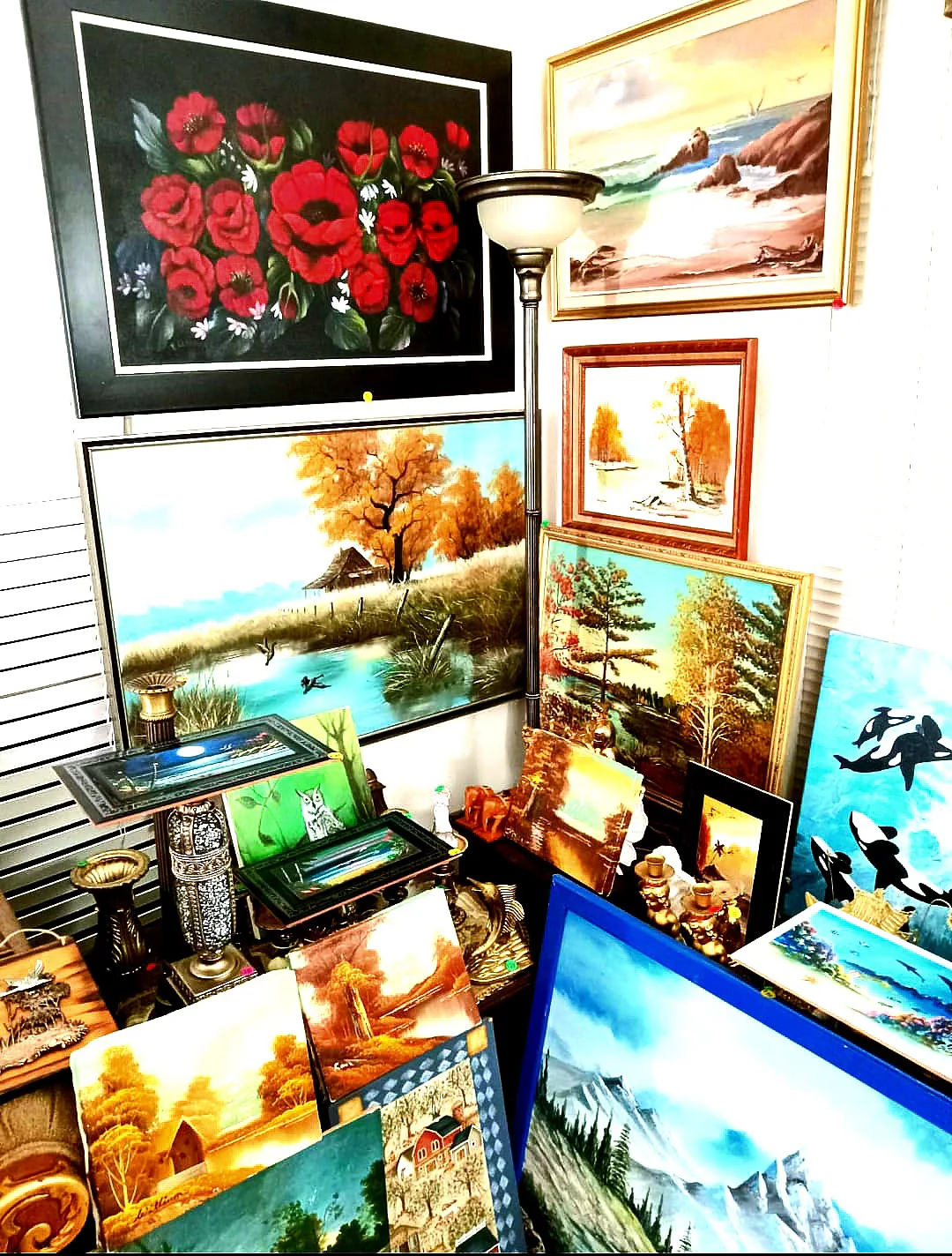 43 years Collection of Oil Paintings on Sale. $20 and up image indicator(8)