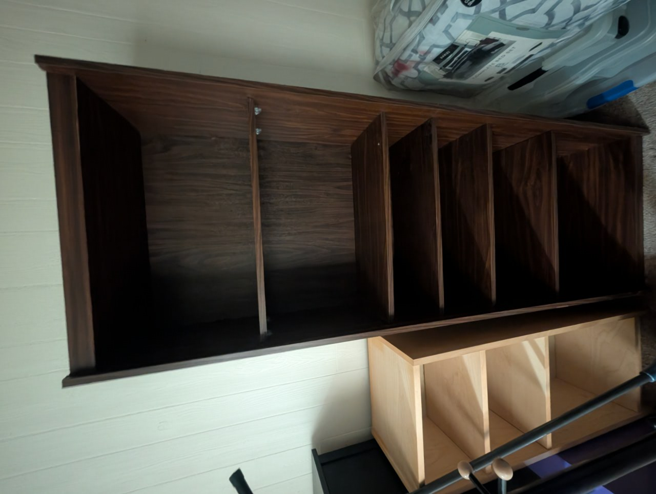 night stand book shelves small appliances - photo 5