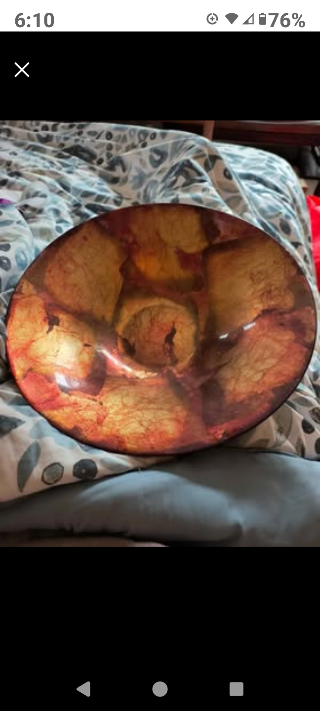 Unique Resin Decorative Bowl