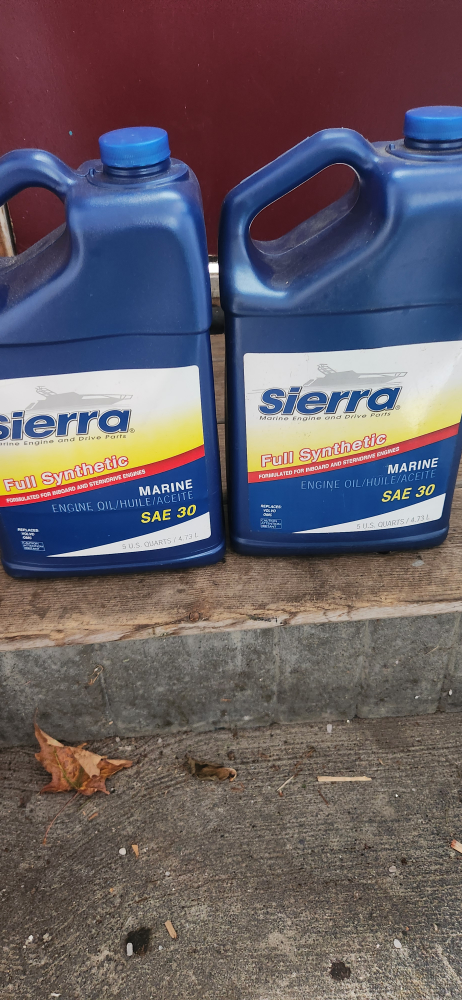 Sierra SAE 30 Full Synthetic Marine Engine Oil (5 US Quarts) - photo 2