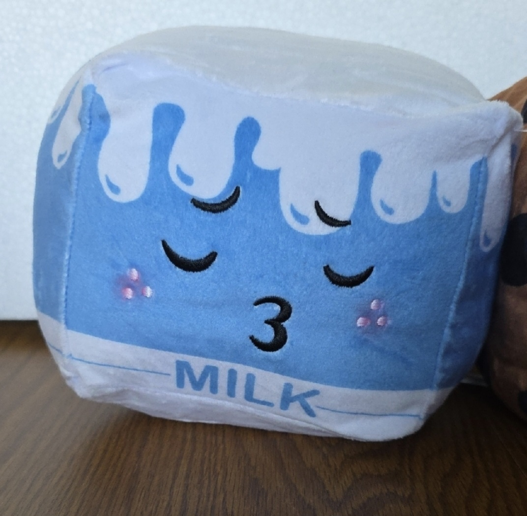 Magnetic Plush Cubes Milk & Cookie Set - photo 5