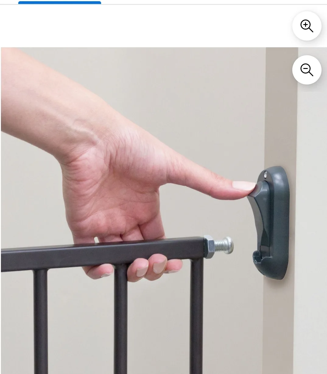 💥Regalo Easy Open and Close Metal Baby Gate image indicator(4)