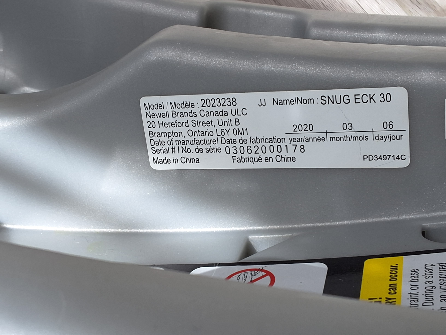 Snugride 30 Click Connect Infant Car Seat - photo 4