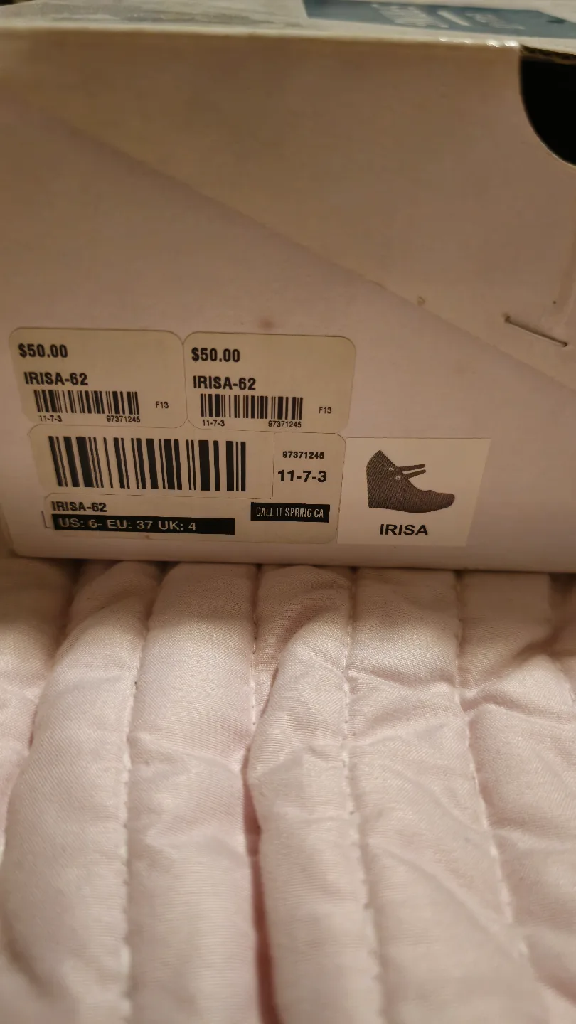 Call it Spring Women's Red Wedge Heels image indicator(2)