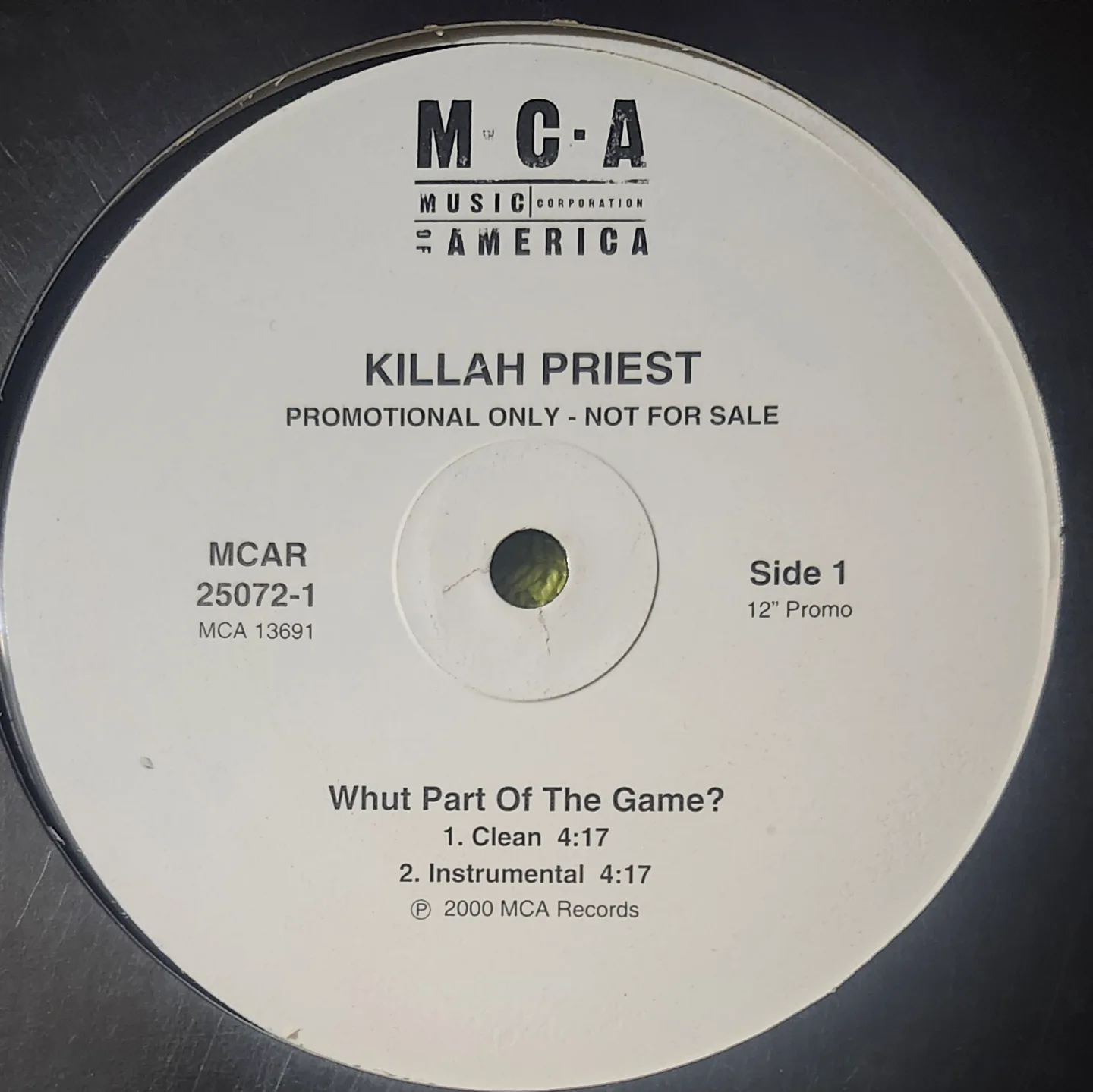 KILLAH PRIEST + RAS KASS - WHUT PART OF THE GAME? WU-TANG image indicator(6)