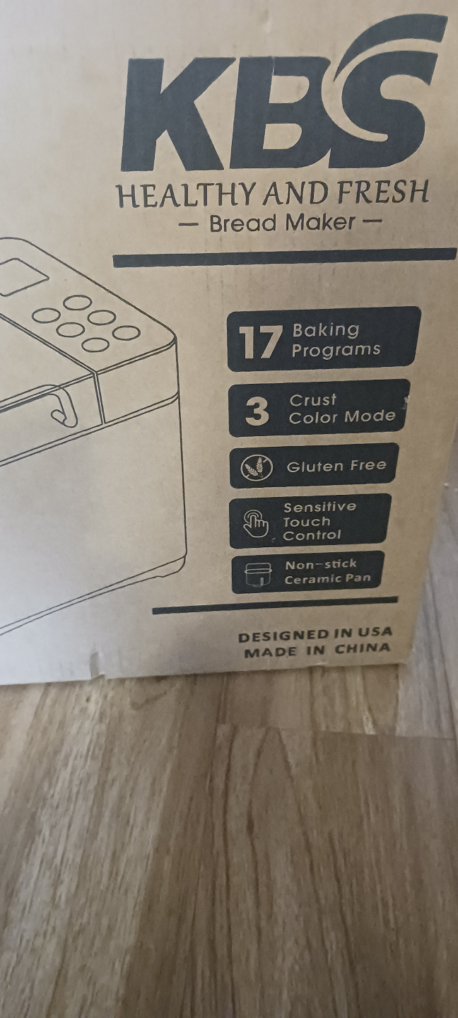KBS Bread Maker - Brand New in Box - photo 2