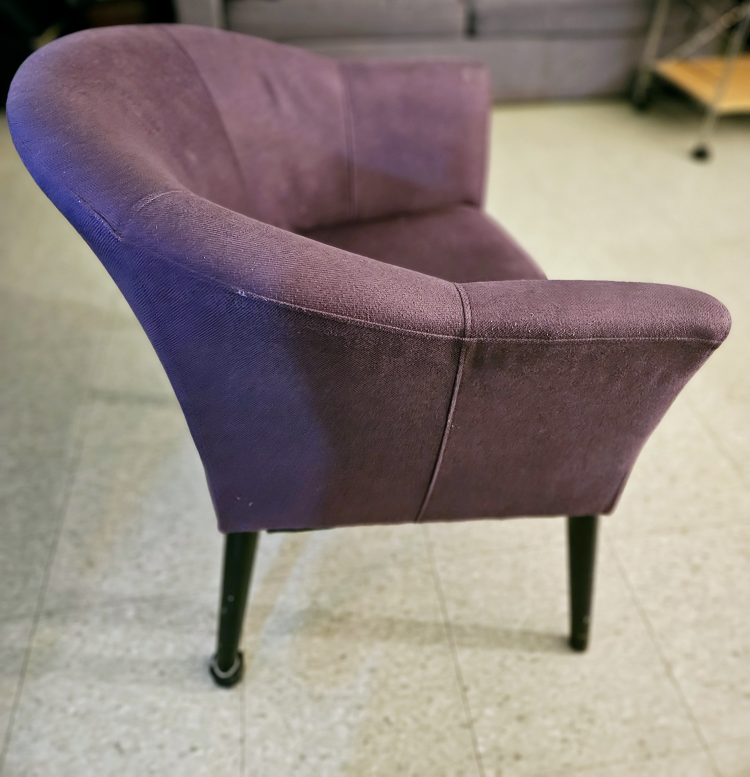 Comfortable & Sturdy Purple Armchair💚 - photo 2