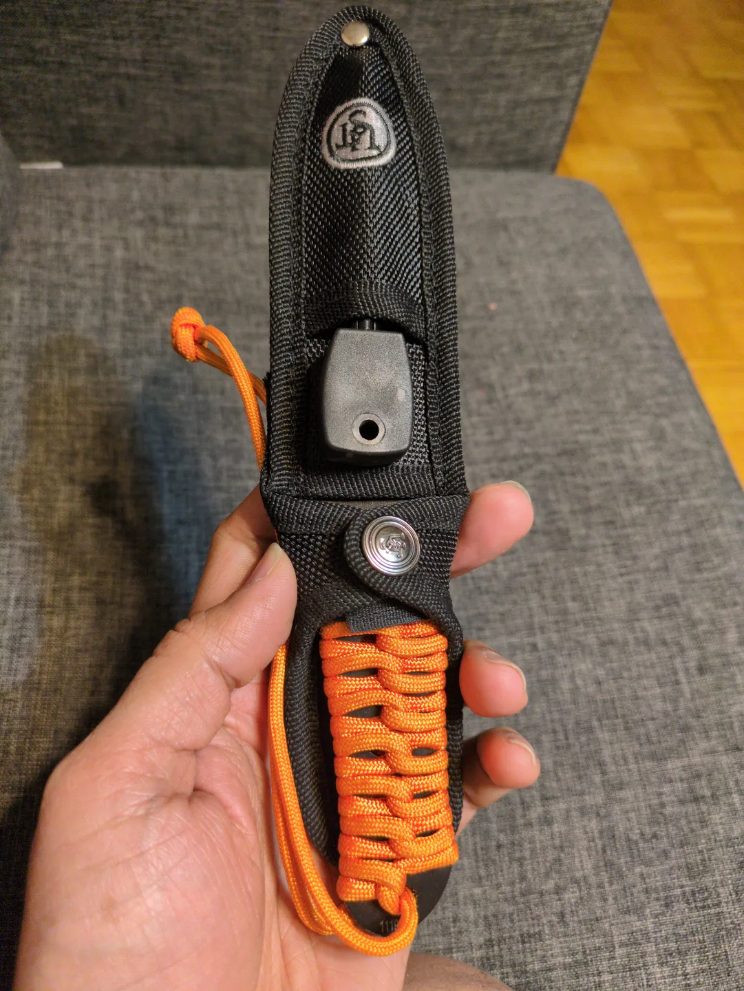 Fixed Blade Knife with Sheath and Ferro Rod thumbnail