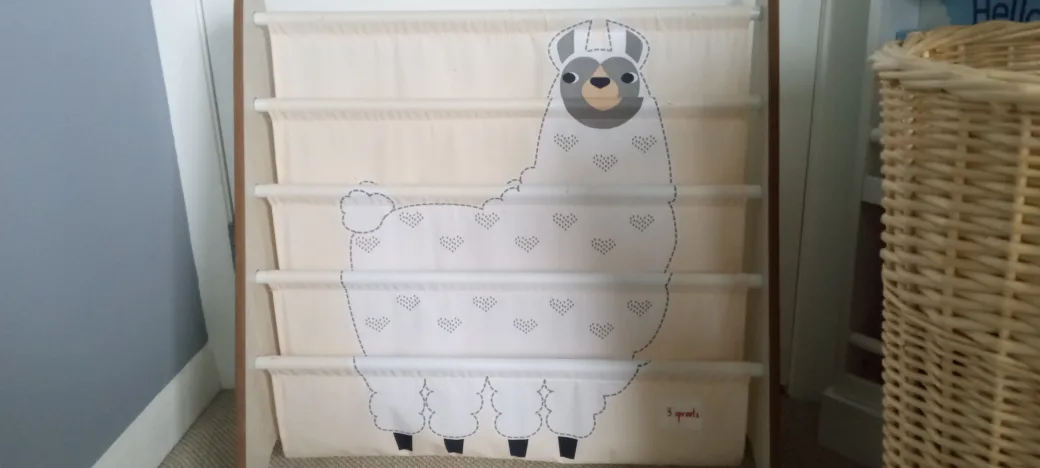 3 Sprouts Llama Book Rack image indicator(2)