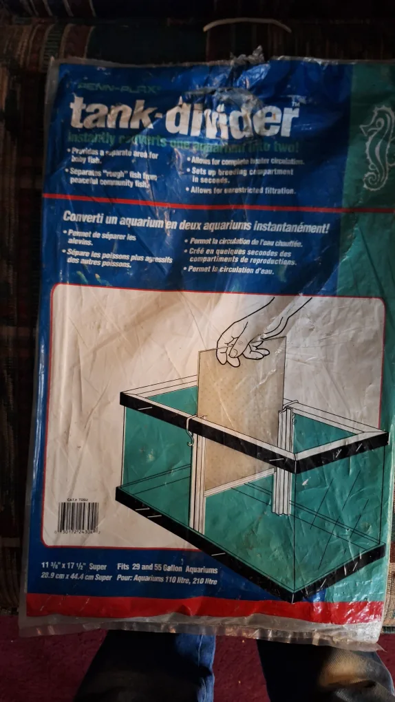 Penn-Plax Tank Divider for 29 and 55 Gallon Aquariums thumbnail