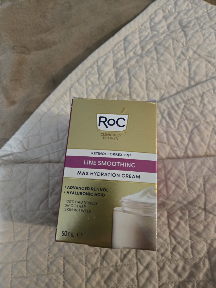 ROC Retinol Correxion Line Smoothing Max Hydration Cream