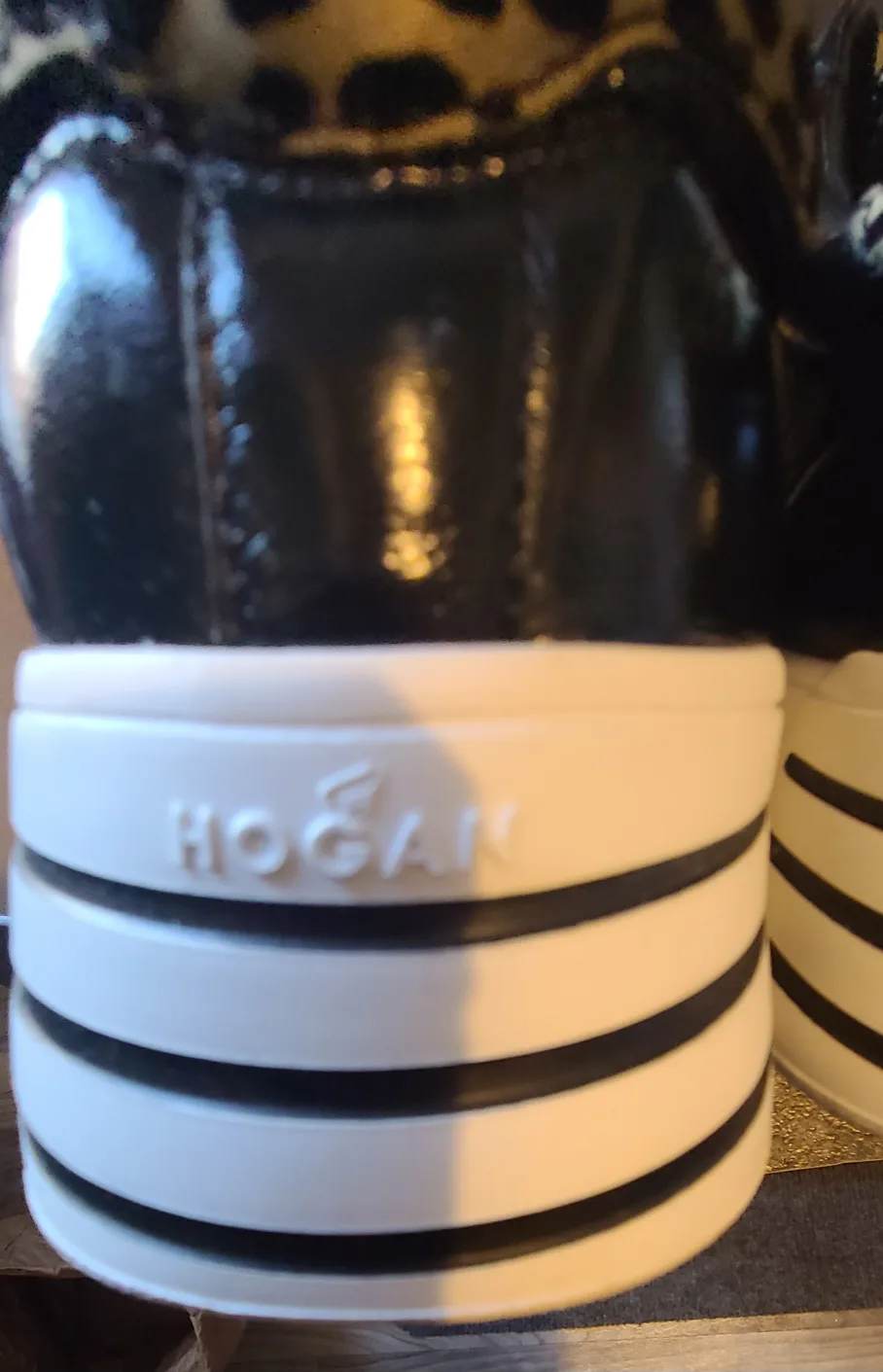 Hogan Lepord print Sneakers, Size 38 1/2 image indicator(4)