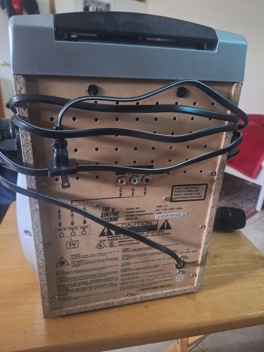 The Singing Machine Karaoke System SM-127 - photo 4
