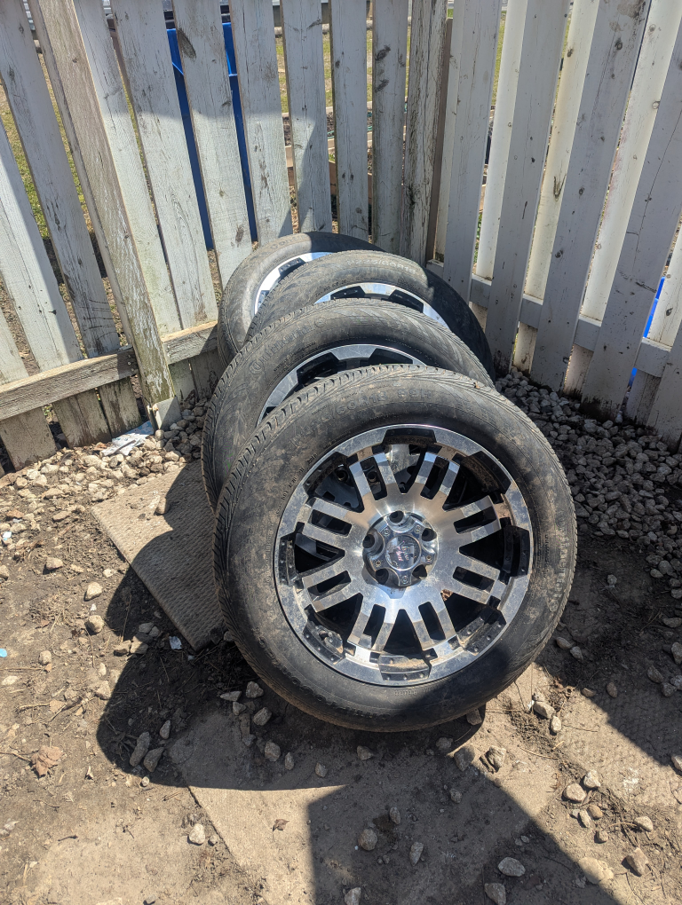 Used 18" Vision Wheel rims with tires - photo 4