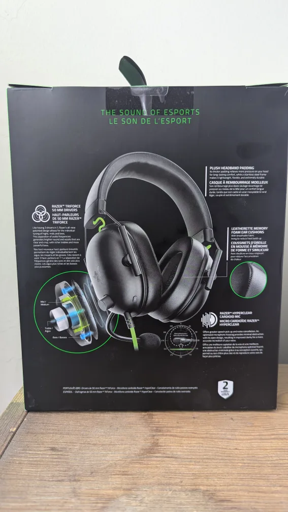 Razer BlackShark V2 X Wired Gaming Headset image indicator(2)
