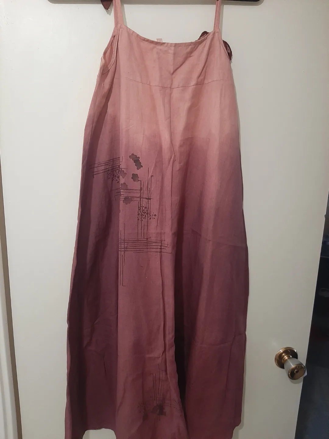 New women's custom made linen dress image indicator(4)