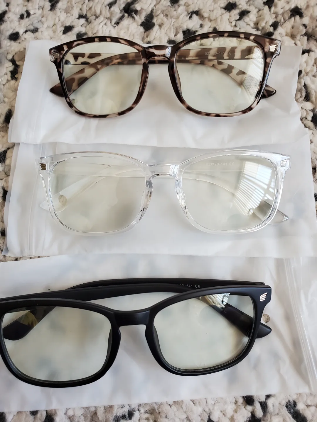 Gaoye Designers Milan Blue Light Blocking Glasses - 3 Pack image indicator(4)