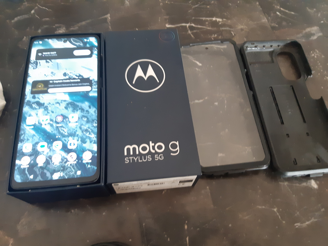 Motorola Moto G Stylus 5G Smartphone - with box - photo 5