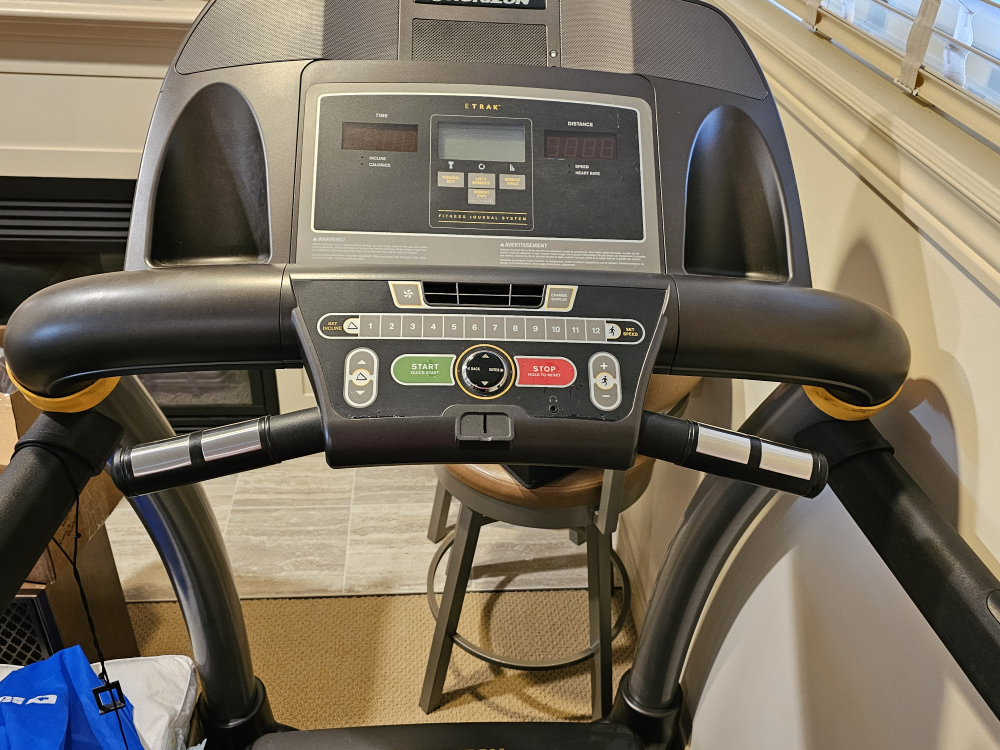 Horizon Fitness Treadmill - E-trak Model