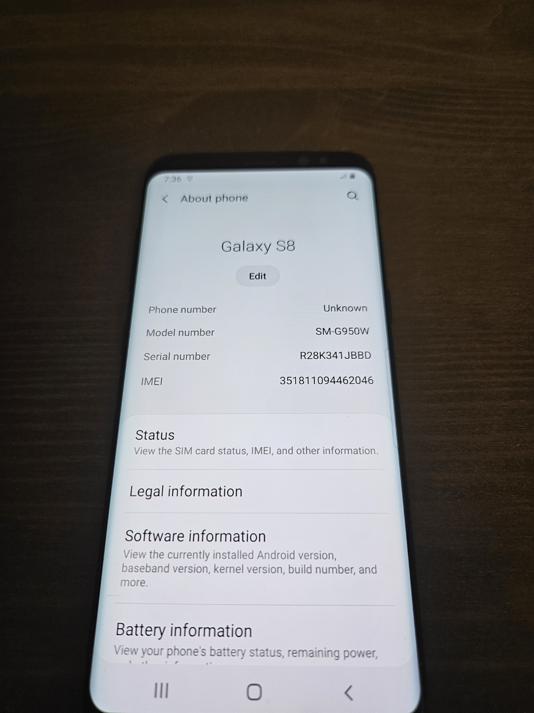Samsung Galaxy S8 Smartphone - Black - photo 2