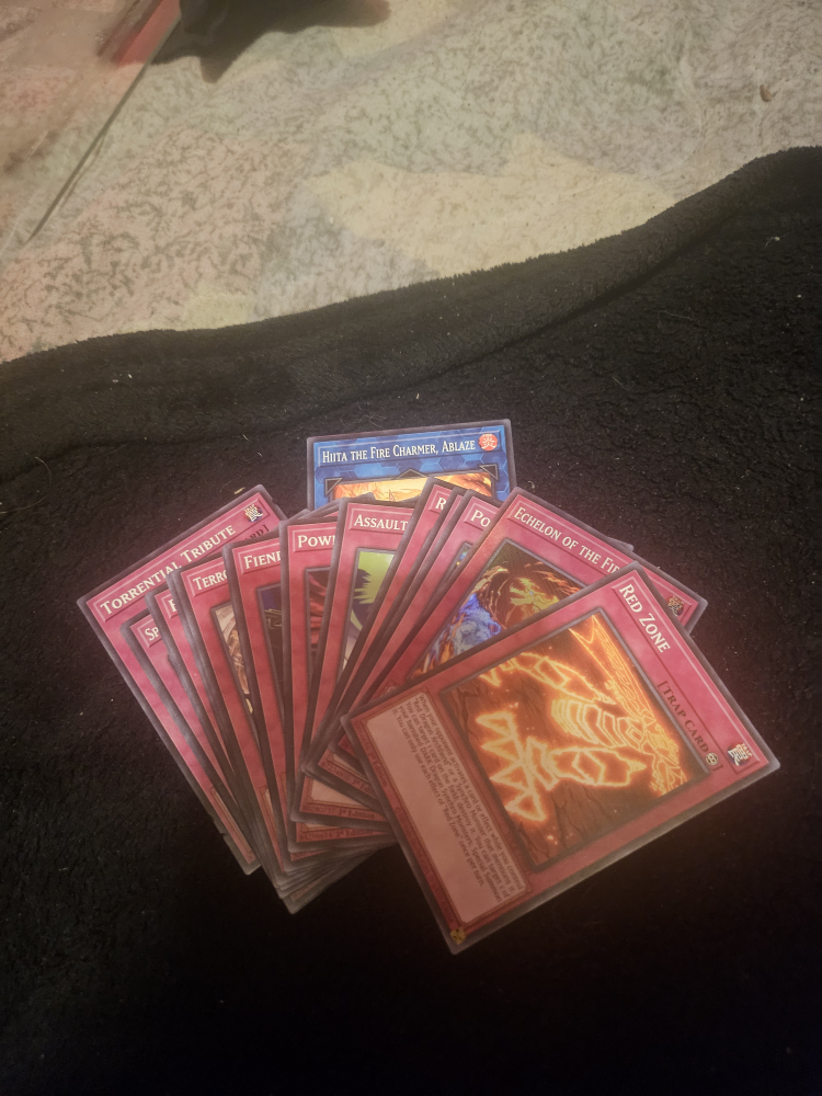 Yu-Gi-Oh! Card Lot - Fire King Deck & More! - photo 4