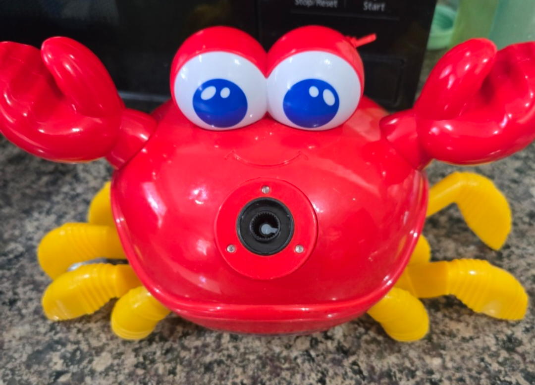 Fun Red Crab Bubble toy