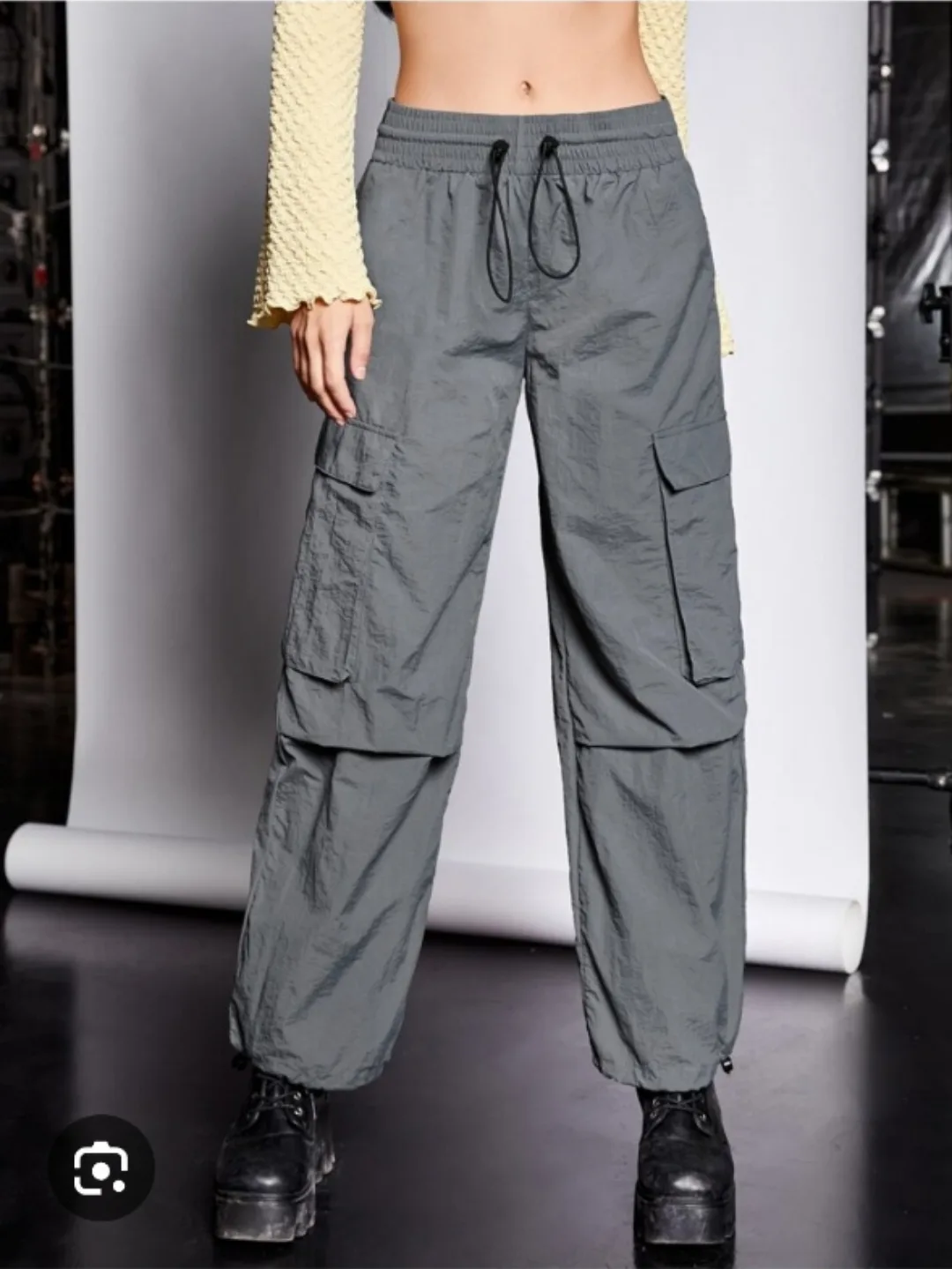 NWT XL Cargo Pants - Gray thumbnail