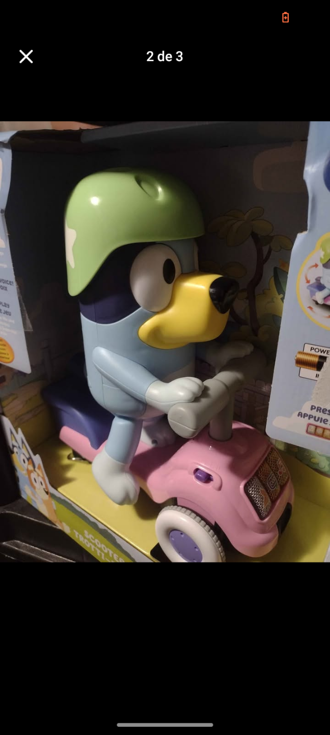 VTech Bluey Scooter Time Interactive Toy