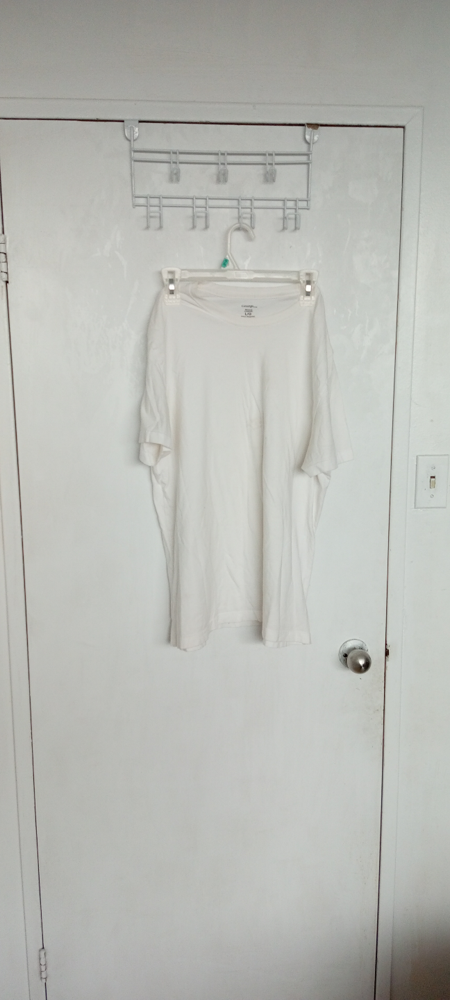 Size Large White plain T shirt
